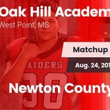 Football Game Recap: Oak Hill Academy vs. Newton County Academy