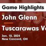Basketball Game Recap: John Glenn Little Muskies vs. Tuscarawas Valley Trojans