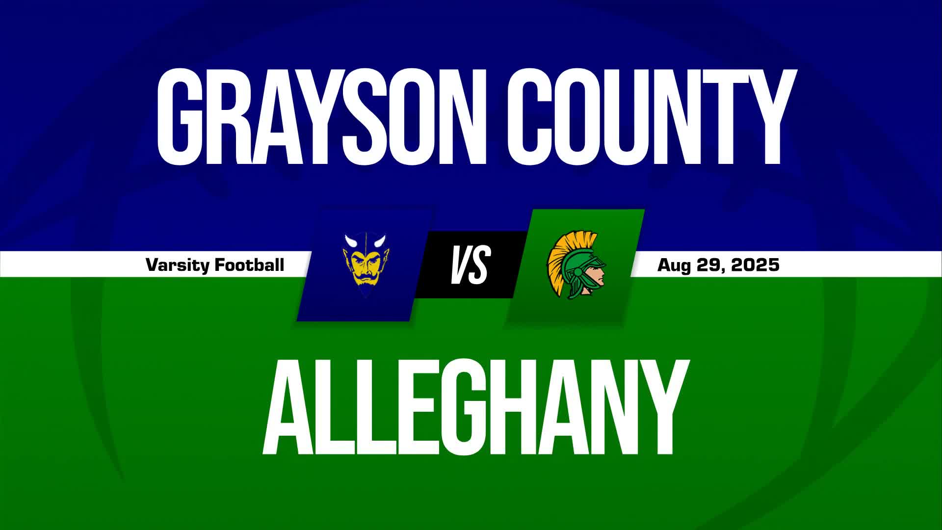 Football Recap: Grayson County Falls to Alleghany in First Game 