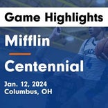 Basketball Game Recap: Centennial Stars vs. Mifflin Punchers