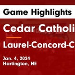 Cedar Catholic snaps six-game streak of wins at home