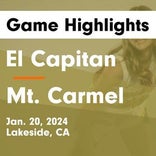 Basketball Game Recap: Mt. Carmel Sundevils vs. Grossmont Foothillers