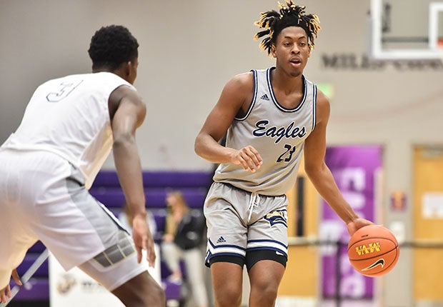 Gregg Glenn in action at the Montverde Academy Invitational last season.