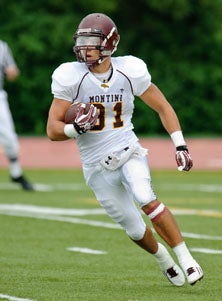 Nebraska-bound Jordan Westerkamp had
five touchdowns and 331 receiving
yards in Montini's state-title win.