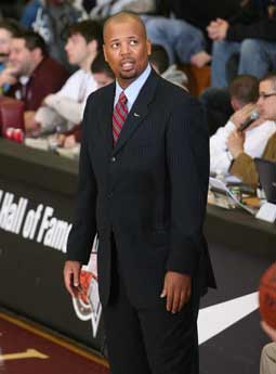 DeMatha coach Mike Jones will help the Stags open a new gym this winter.