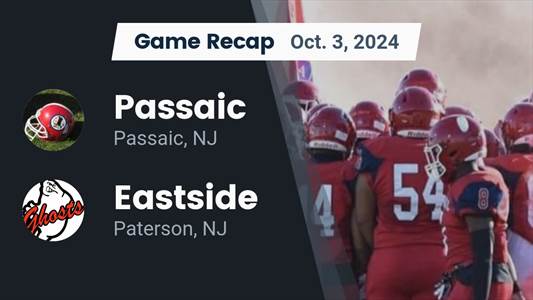 Football Recap: Passaic Comes Up Short Despite  Justin Griffin's