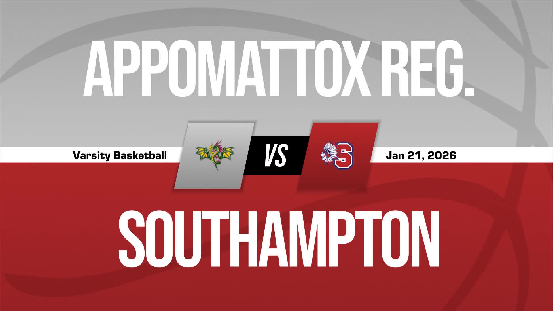 Basketball Recap: Southampton Wins Going Away Against Appomattox Regional Governor's Arts & Tech + How To Watch