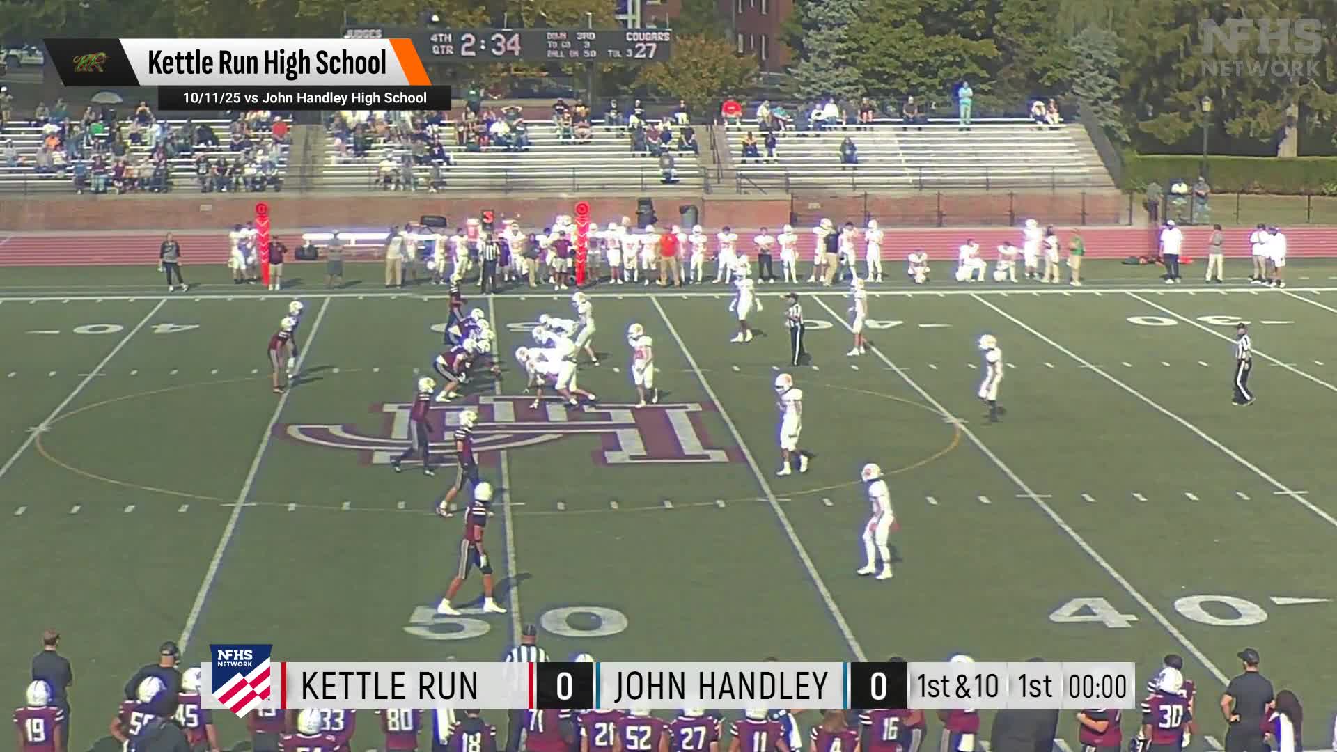 Football Recap: Warren County Falls Short of Kettle Run in the Playoffs + How To Watch