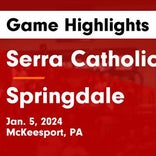 Basketball Game Recap: Springdale Dynamos vs. Jeannette Jayhawks