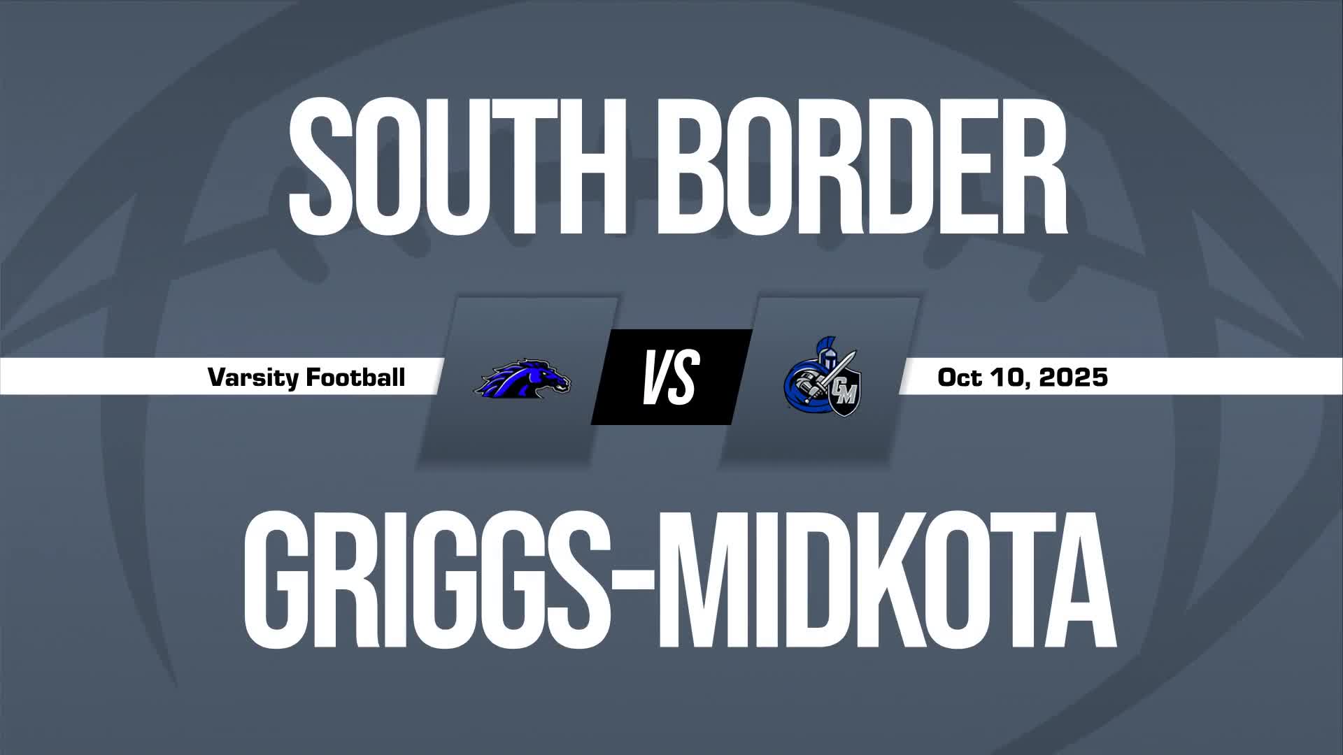 Football Game Preview: South Border co-op [Wishek/Ashley] Mustangs vs. Maple Valley/Hope-Page