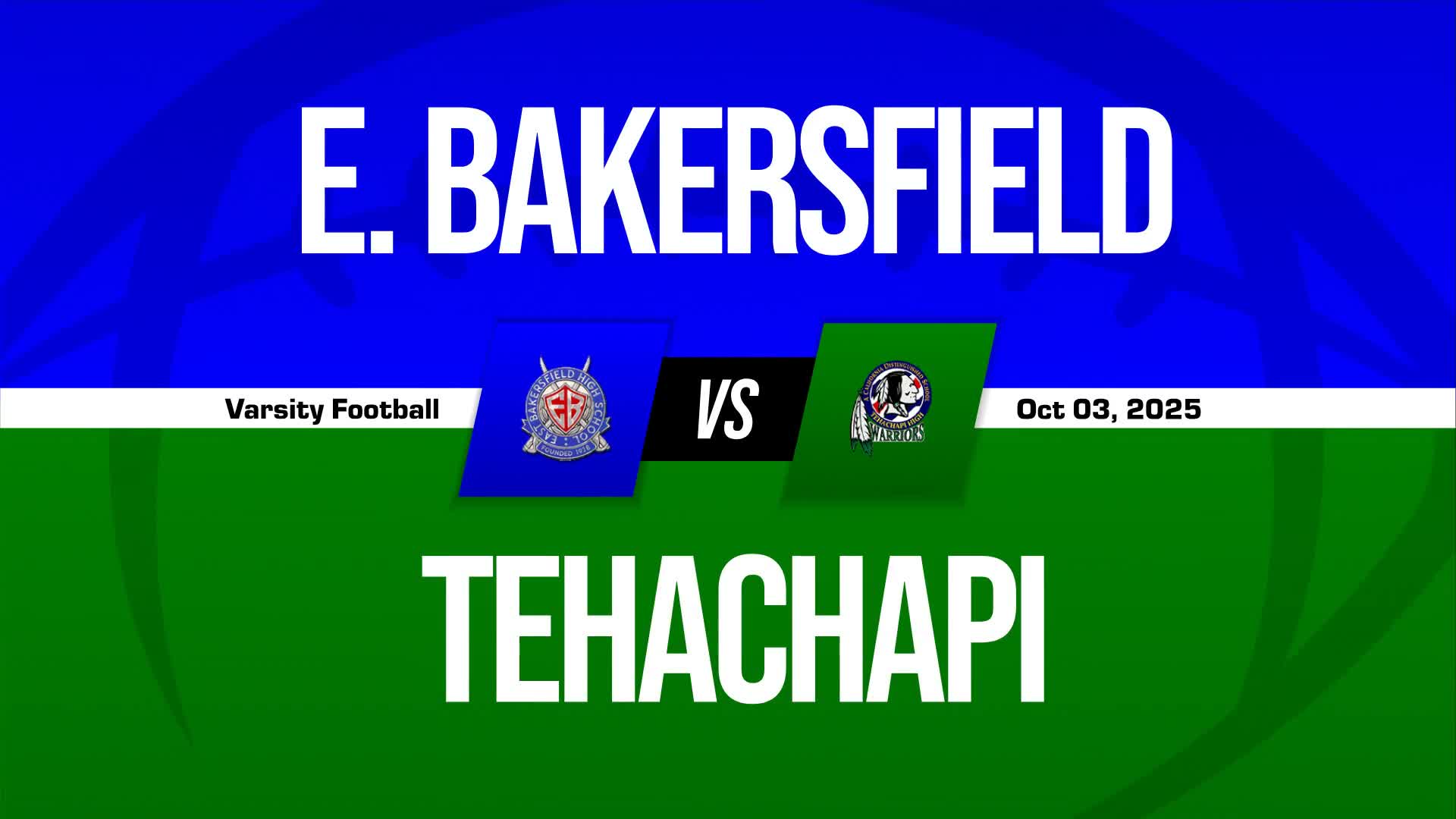Football Game Preview: Tehachapi Warriors vs. North Stars
