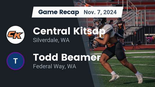 Football Recap: Central Kitsap Skates Past Beamer with Ease