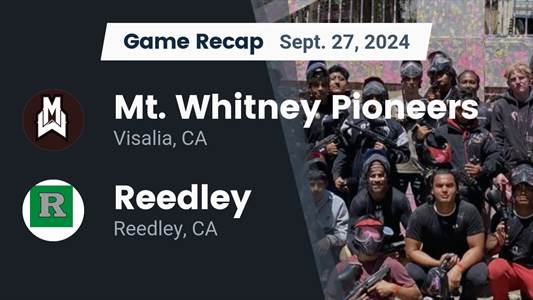 Football Recap: Andrew Ayala and  Adrian Morales Pace Reedley De