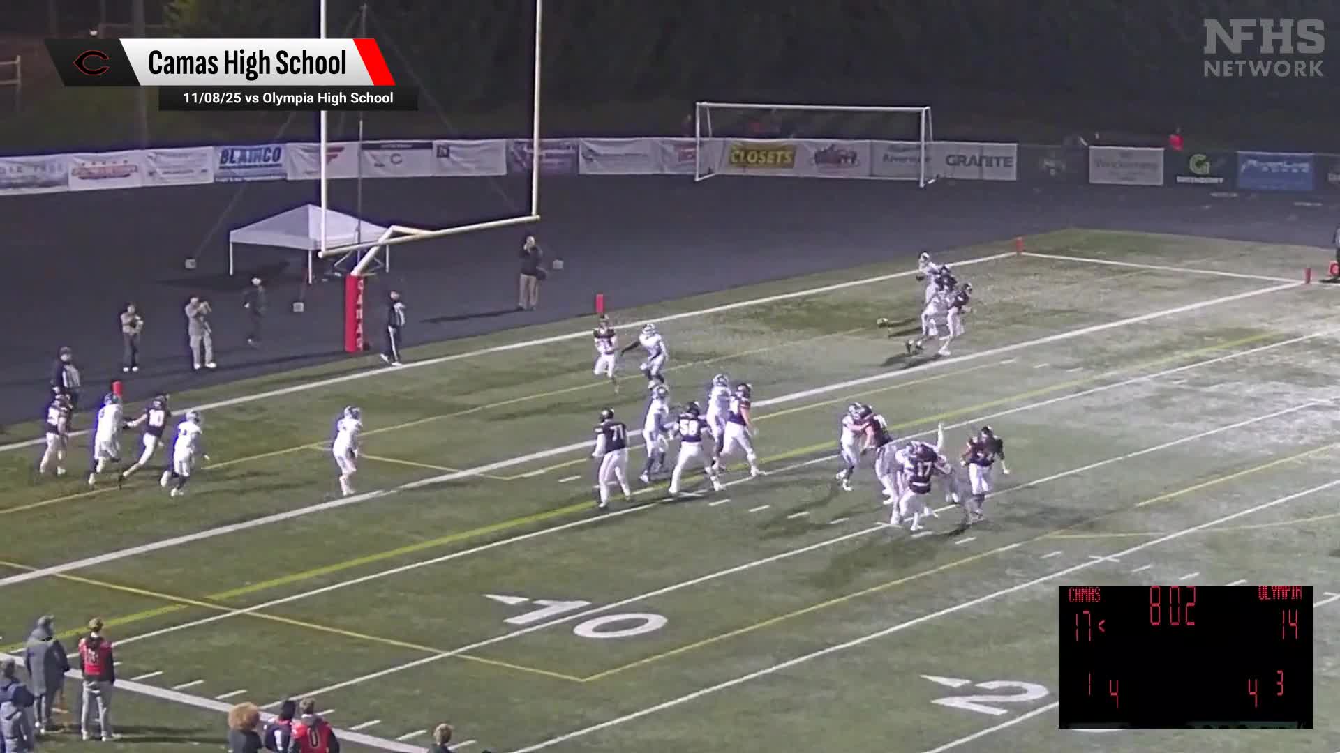 Football Recap: Camas' Loss Ends Five-Game Winning Streak at Home + How To Watch