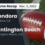 Football Game Recap: Huntington Beach Oilers vs. Glendora Tartans