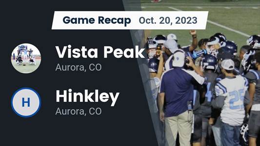 Football Game Recap: Vista PEAK Prep Bison vs. Hinkley Thunderbirds