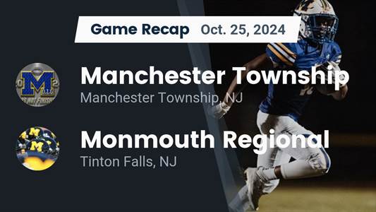 Football Recap: Manchester Township Finds Playoff Glory Versus West Deptford