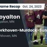 Football Game Recap: Kerkhoven-Murdock-Sunburg Fighting Saints vs. Royalton Royals