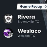 Football Game Recap: Rivera Raiders vs. Weslaco Panthers