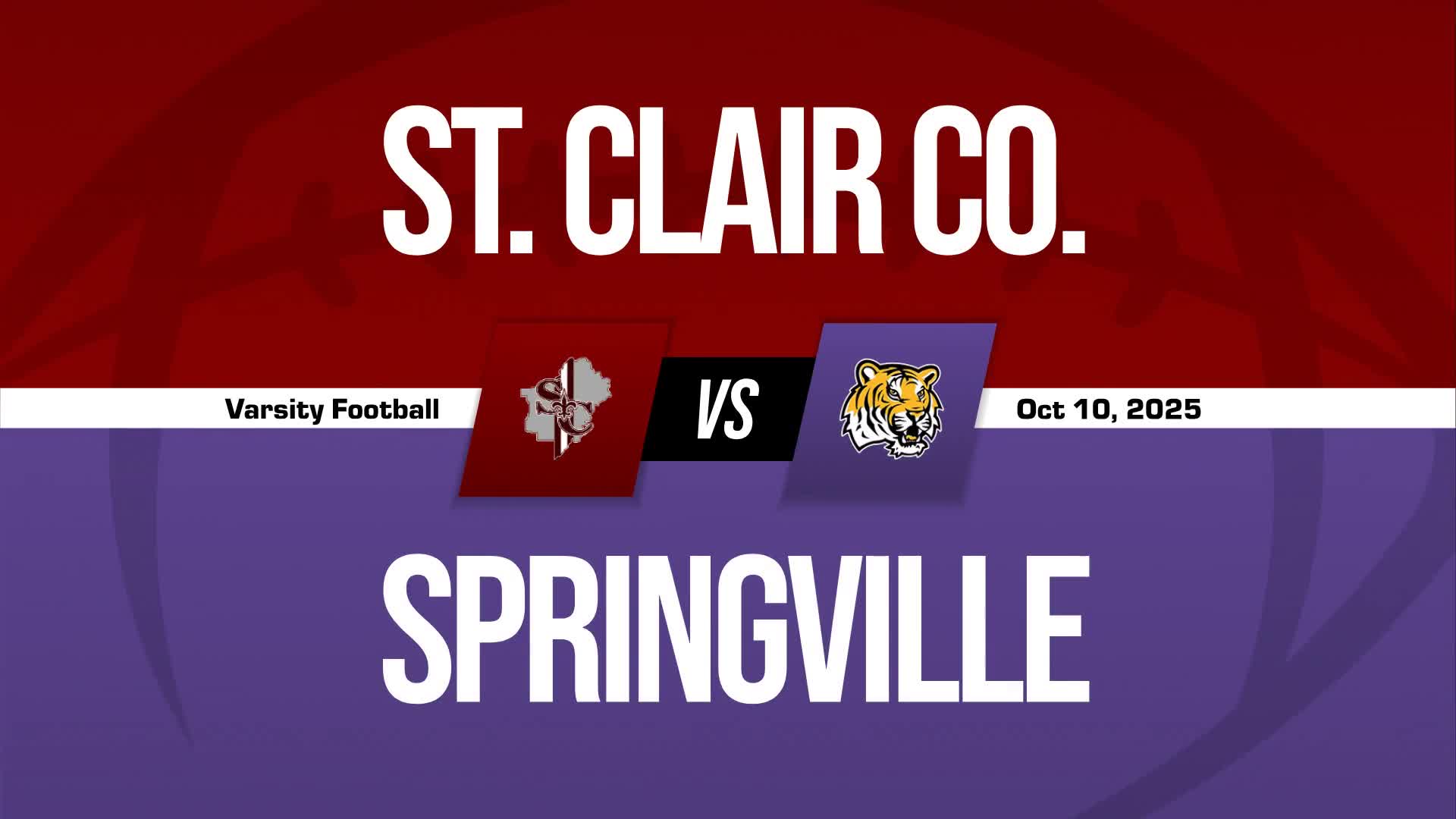 Football Recap: Springville Takes a Loss