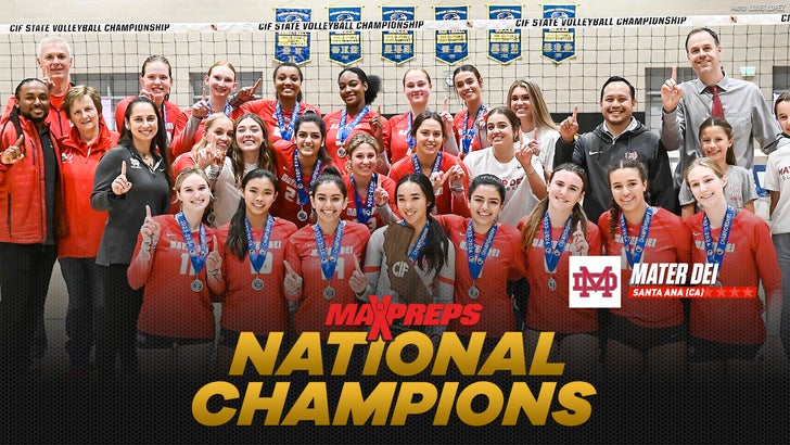 Volleyball: Mater Dei finishes No. 1