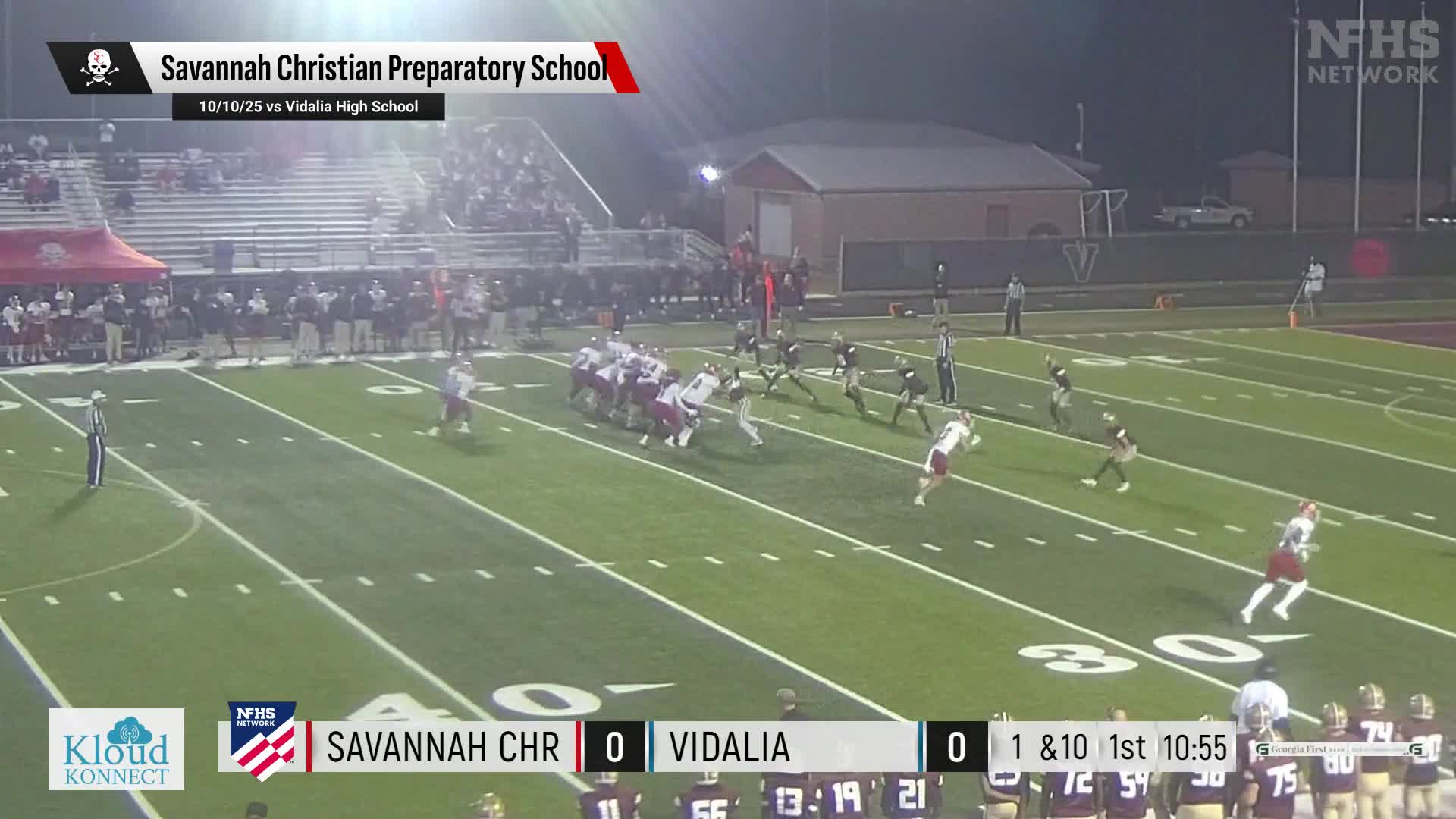 Football Recap: John Gross' Menacing Defense Leads Savannah Christian over Christian Heritage + How To Watch