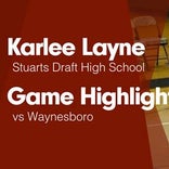 Karlee Layne Game Report