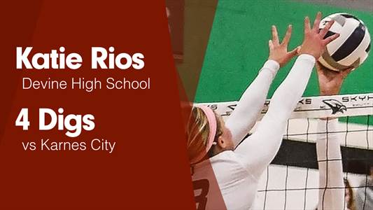 Katie Rios Game Report: @ Somerset