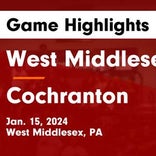 Basketball Game Recap: Cochranton Cardinals vs. West Middlesex Big Reds