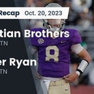 Football Game Recap: Christian Brothers Purple Wave vs. Father Ryan Irish