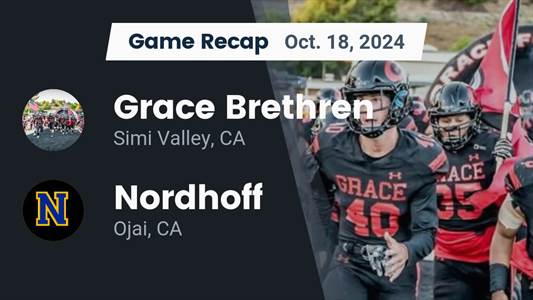 Football Recap: Jameson Moya Leads Nordhoff to Victory over Carp