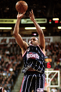 Charles Barkley of the Houston Rockets.