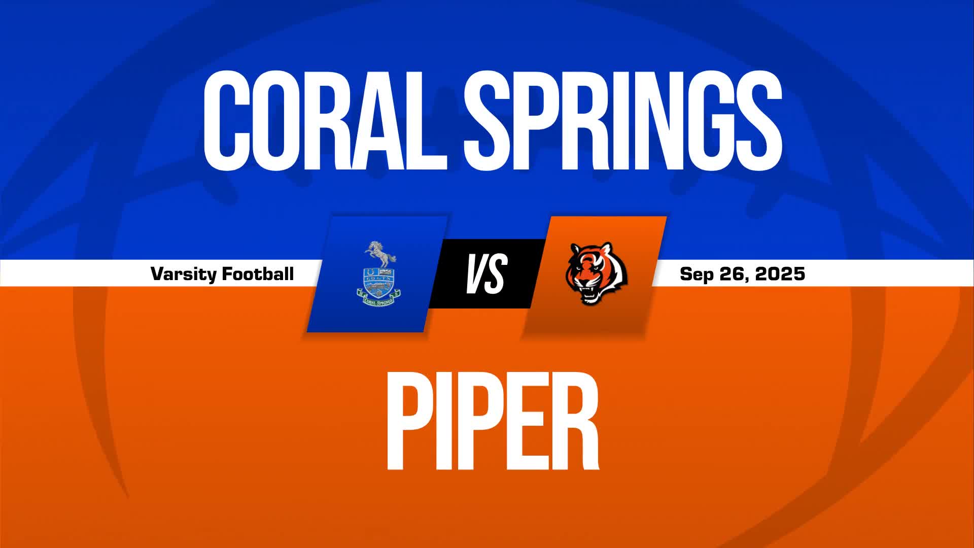 Football Recap: Piper Skates Past Coral Springs with Ease