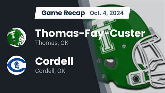 Football Recap: Cordell Takes a Loss