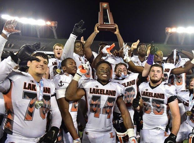 Lakeland moves to No. 19 after winning the Florida 7A state title.