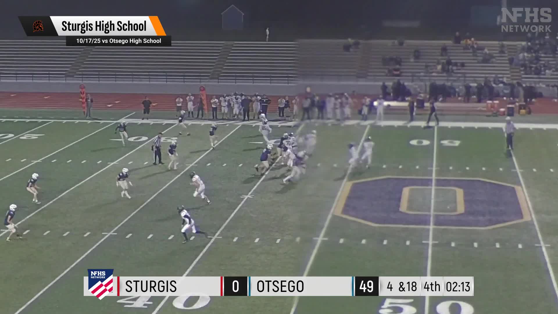 Football Recap: Three Rivers Piles Up the Points Against Sturgis + How To Watch