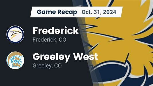 Football Recap: Frederick Piles Up the Points Against Greeley We