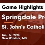 Basketball Game Recap: St. John's Catholic Prep Vikings vs. Shabach Christian Academy Blue Eagles