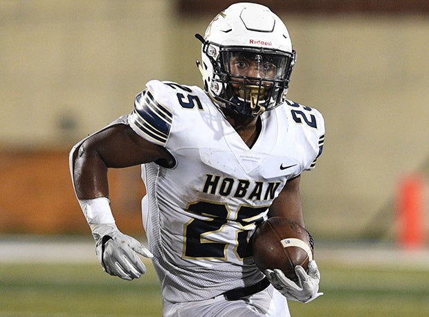Hoban's Tyris Dickerson (Eastern Kentucky recruit) ran for 211 yards and a touchdown on 28 carries in the D-II state final. 