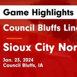 Lincoln piles up the points against Sioux City West