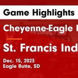 St. Francis Indian piles up the points against Bennett County