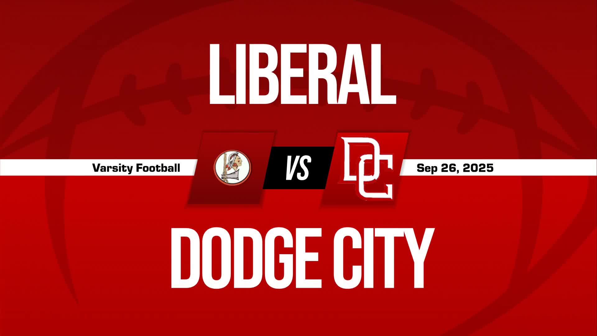 Football Game Preview: Liberal Redskins vs. South Cougars + Official Tickets