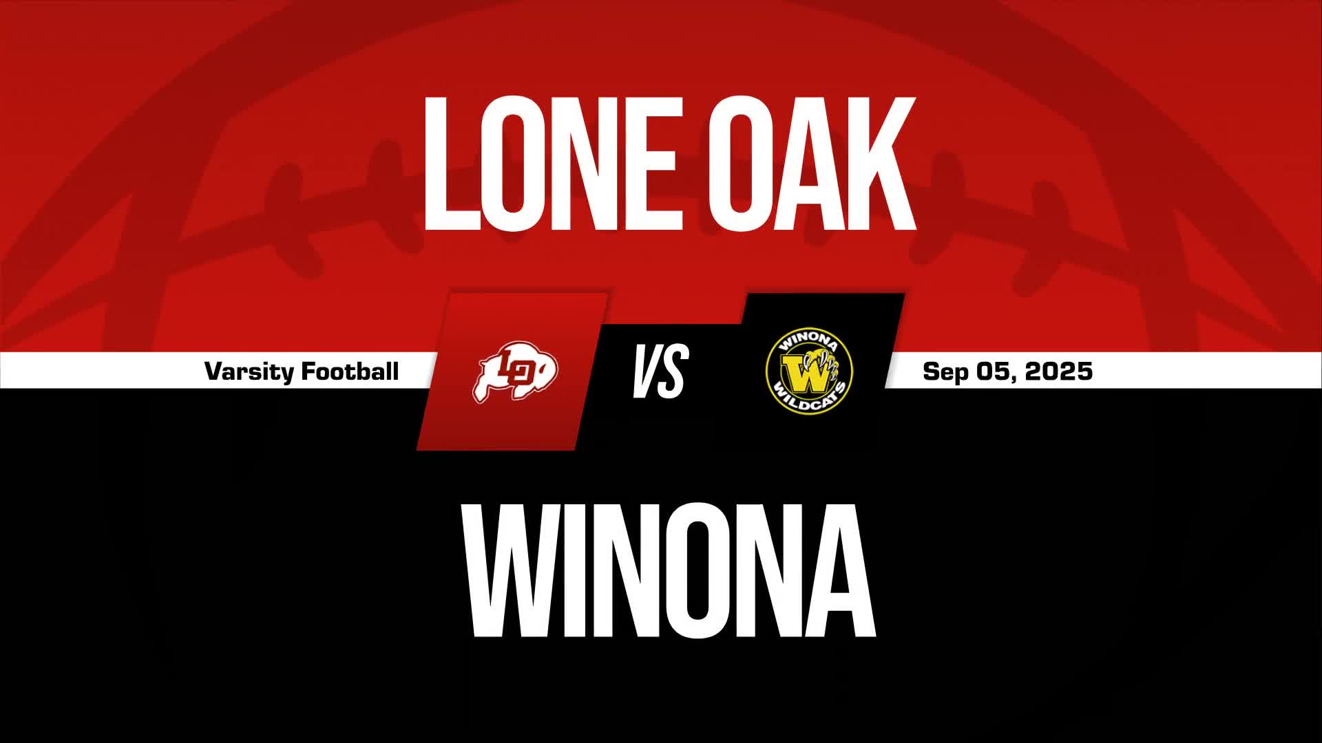 Football Game Preview: Winona Wildcats vs. West Rusk Raiders + How To Watch