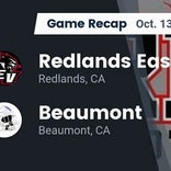 Football Game Recap: Beaumont Cougars vs. Redlands Terriers