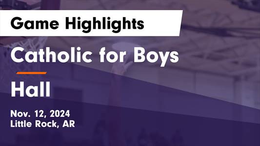 Basketball Recap: Hall Wins Going Away Against Pine Bluff