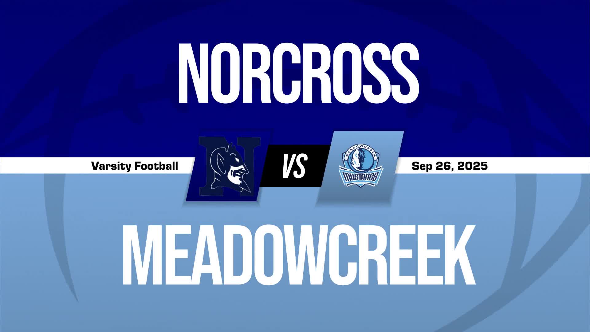 Football Recap: Norcross Takes a Loss