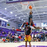 Baasil Saunders wins COP dunk contest