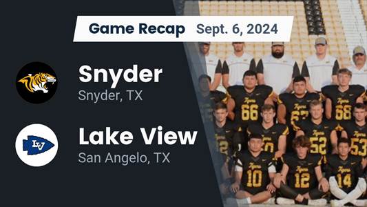 Football Recap: Snyder Falls Despite Strong Effort from  Aedyn C