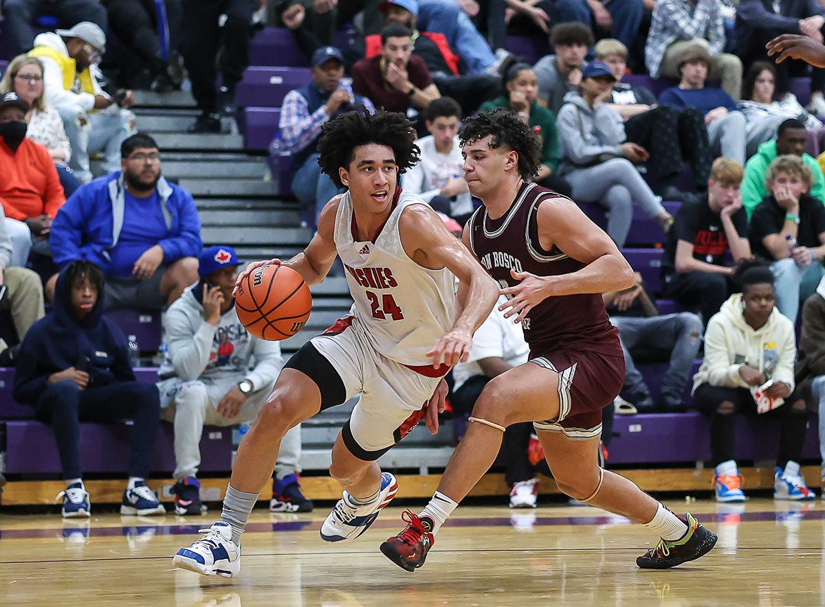 Senior Jared McCain and Centennial will take on Harvard-Westlake in the CIF State Open Division Regional finals March 7 with a trip to the state championship on the line. (Photo: Jerrell Jordan)