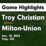 Troy Christian piles up the points against Northwestern
